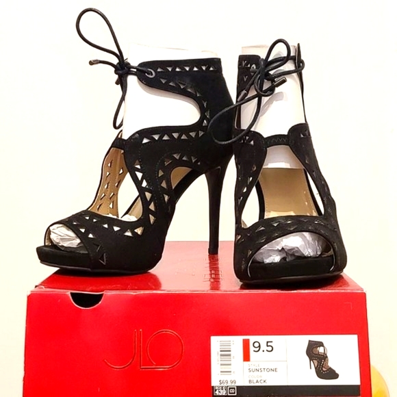 JLO Sunstone Gladiator Stilettos - Picture 1 of 15